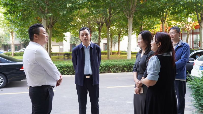 欢迎市委外办一行莅临新奥门精准免费资料调研指导